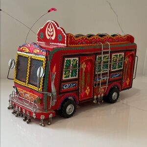Hand-Painted wooden Decorative Pakistani Truck